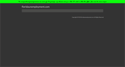 Desktop Screenshot of floridaunemployment.com