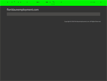Tablet Screenshot of floridaunemployment.com